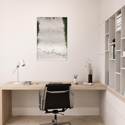 Untitled Part I - Cy Twombly Brushed Aluminum Print - 70x100 cm / 28x40 inches | Cy Twombly Aluminum Print | Cy Twombly Prints
