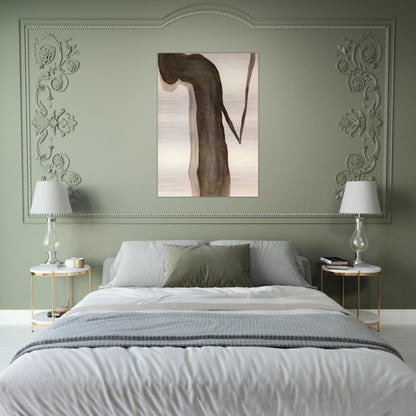 Drawing V - Georgia O'Keeffe Brushed Aluminum Print - 70x100 cm / 28x40 inches | Georgia O'Keeffe Aluminum Print | Georgia O'Keeffe Prints