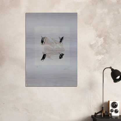 PETRIFICADA PETRIFICANTE II 1978 - Antoni Tapies Brushed Aluminum Print - 70x100 cm / 28x40 inches | Antoni Tapies Aluminum Print | Antoni Tapies Prints
