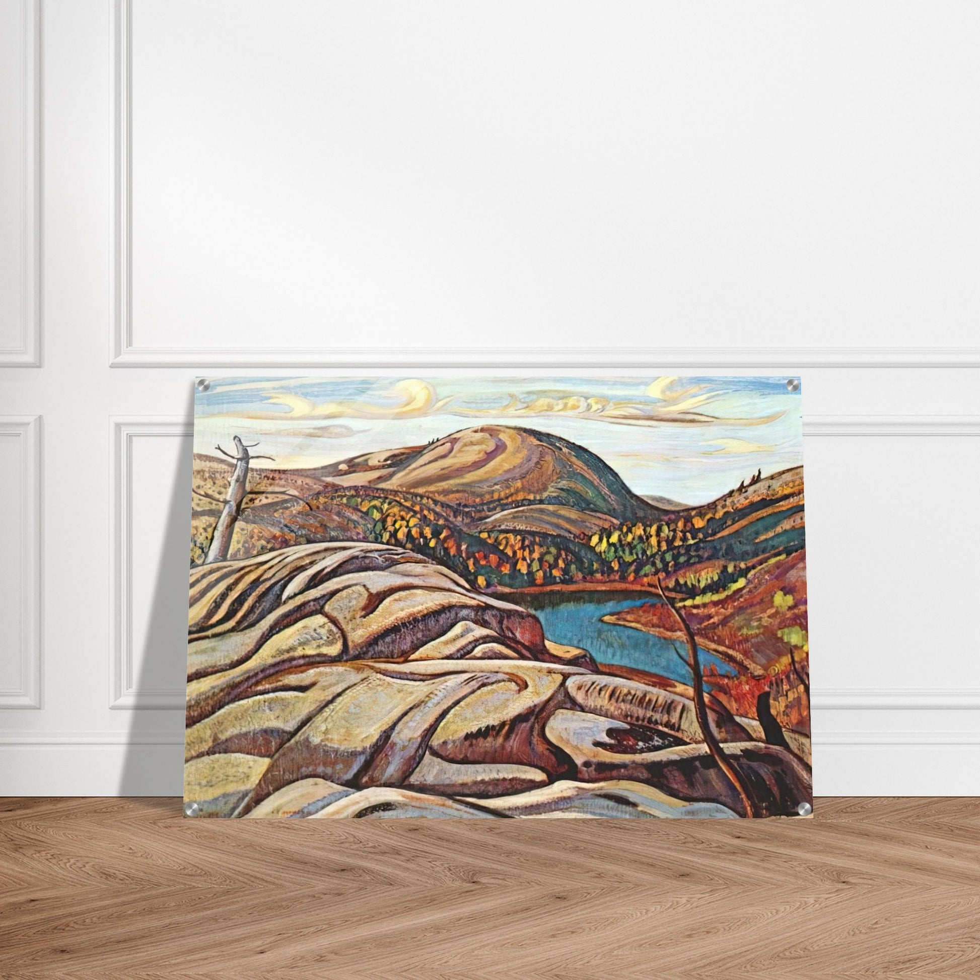 Nellie Lake - 1933 - A.Y. Jackson Acrylic Print - 70x100 cm / 28x40″ inches