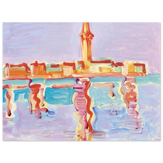 Charles Lapicque - Untitled - 1955  75x100 cm / 30x40inches Fine Art Poster