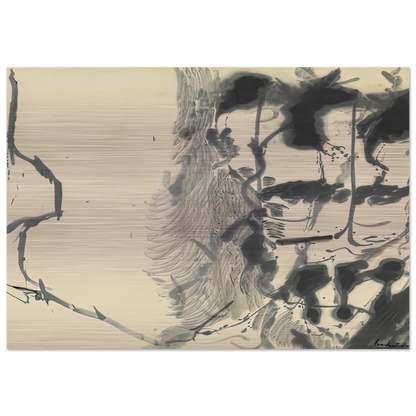 New York Bamboo, 1957- - Helen Frankenthaler Brushed Aluminum Print - 70x100 cm / 28x40 inches | Helen Frankenthaler Aluminum Print | Helen Frankenthaler Prints