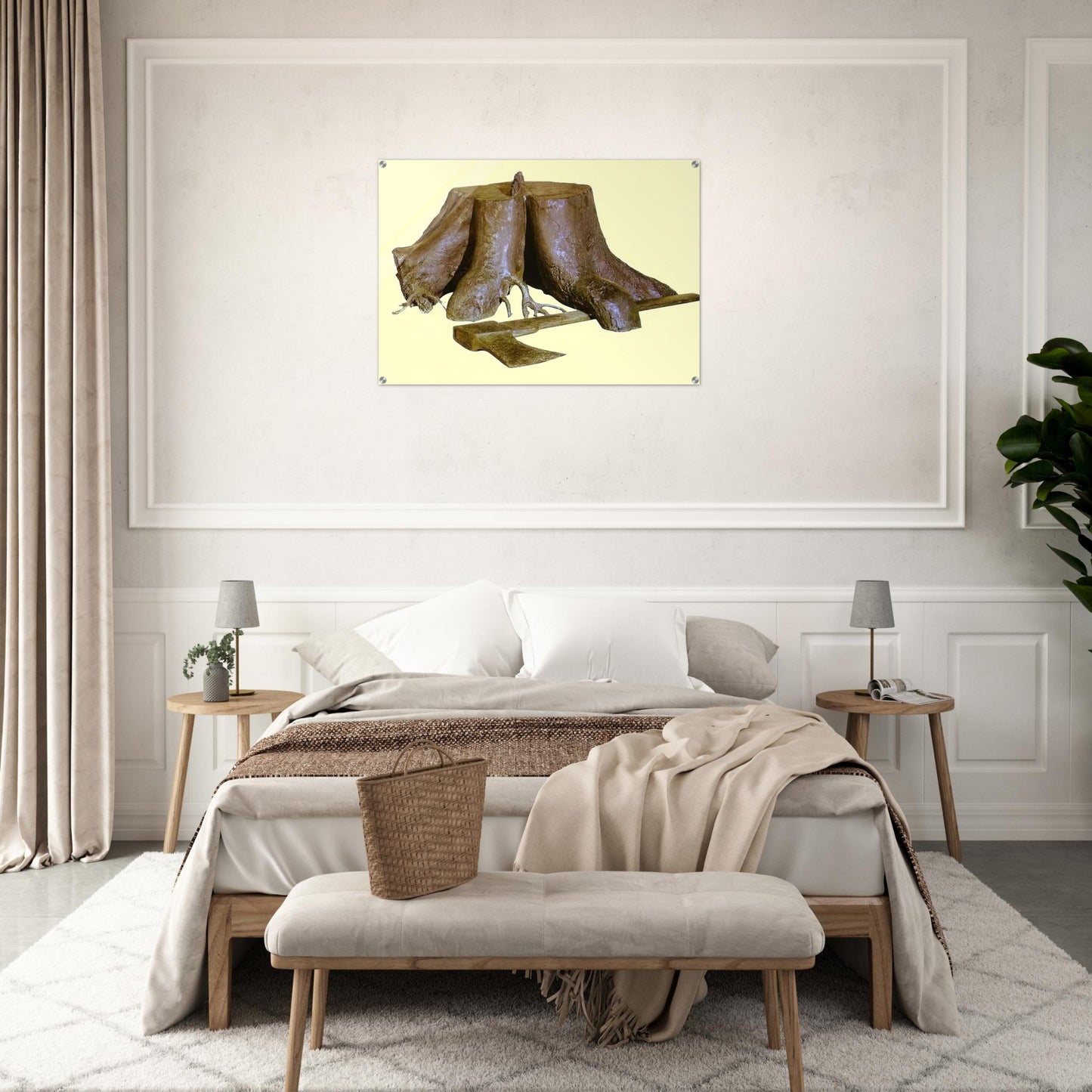THE LABOURS OF ALEXANDER 1967 - Rene Magritte Acrylic Print - 70x100 cm / 28x40″ inches