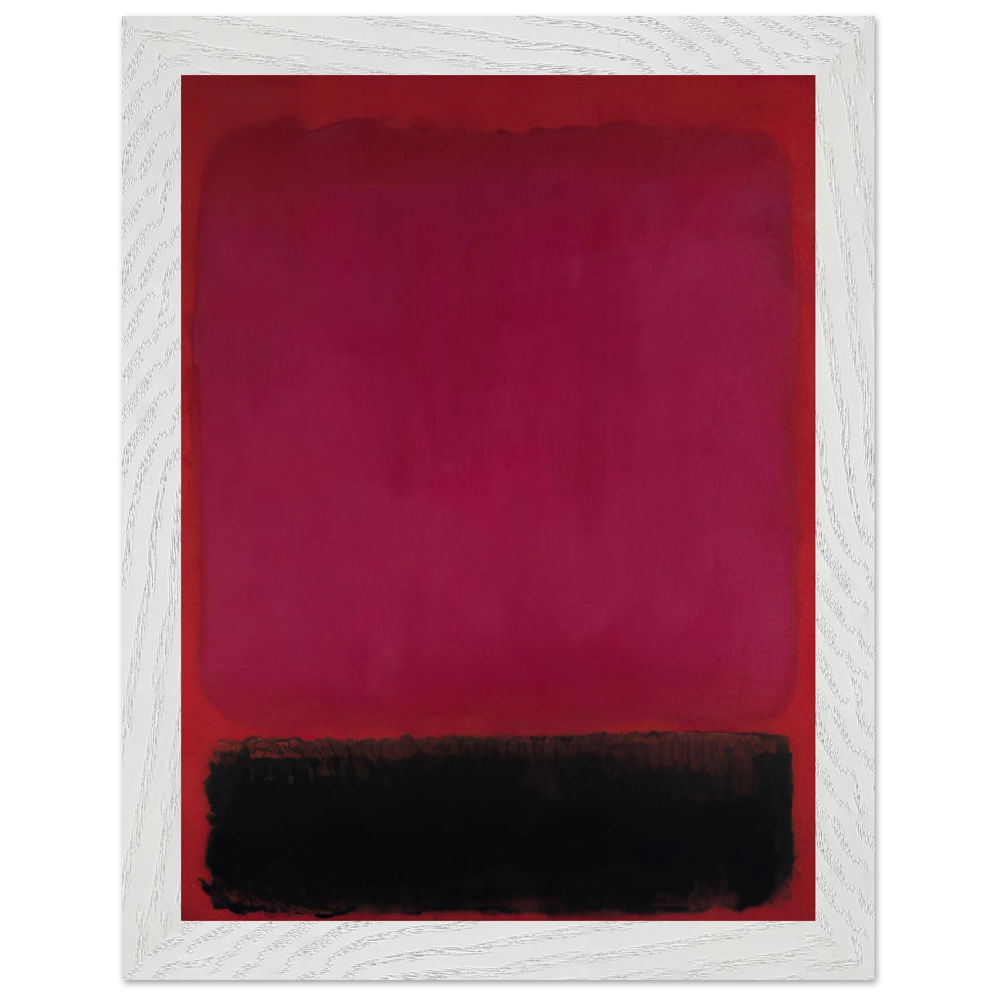 Helen Frankenthaler - Untitled - 1967 Wall art - A1 (59.4 x 84.1  cm) - Premium Wooden Framed Poster With Fine Art Paper-canvas - White frame