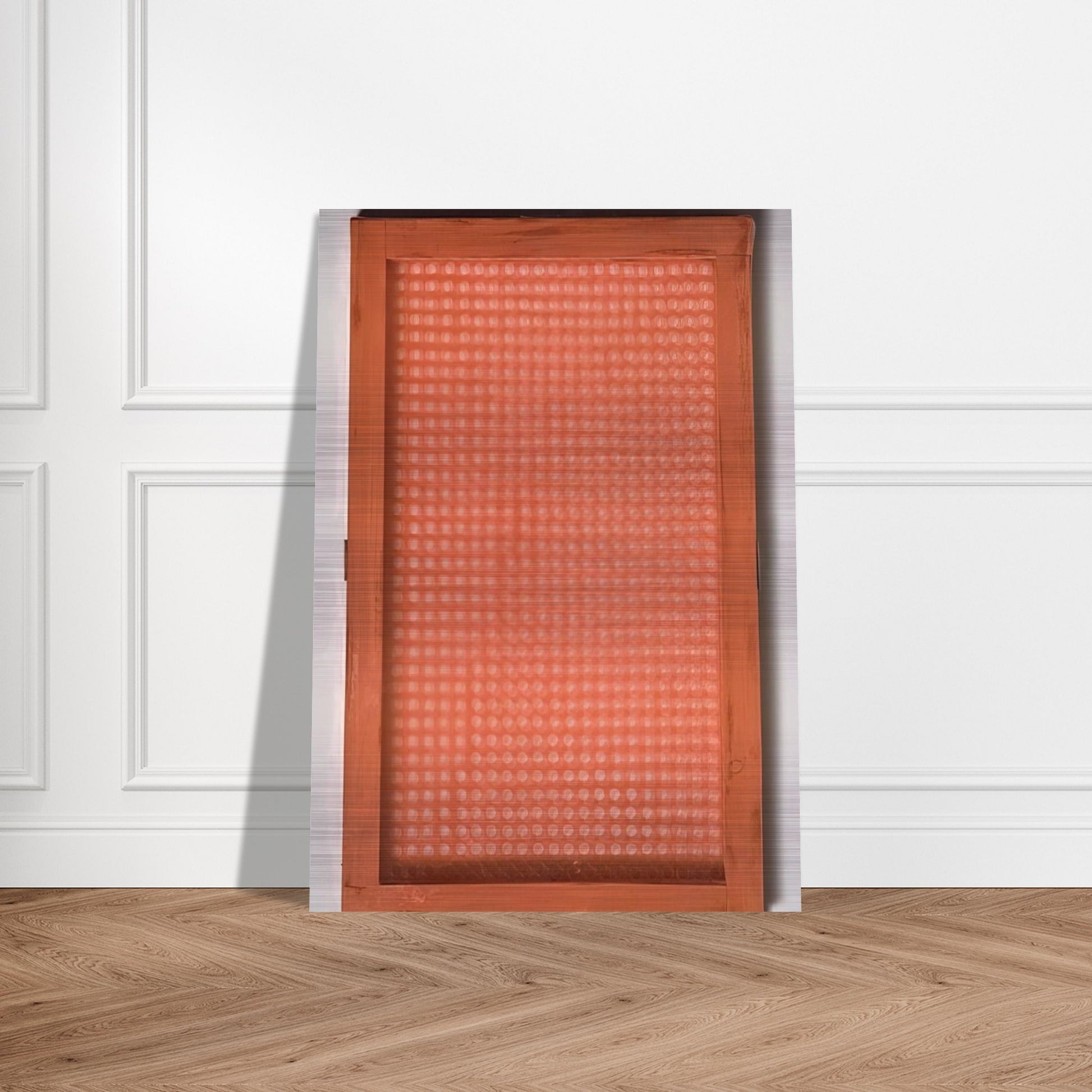Volume a moduli sfasati - 1960 - Dadamaino Brushed Aluminum Print - 70x100 cm / 28x40 inches | Dadamaino Aluminum Print | Dadamaino Prints