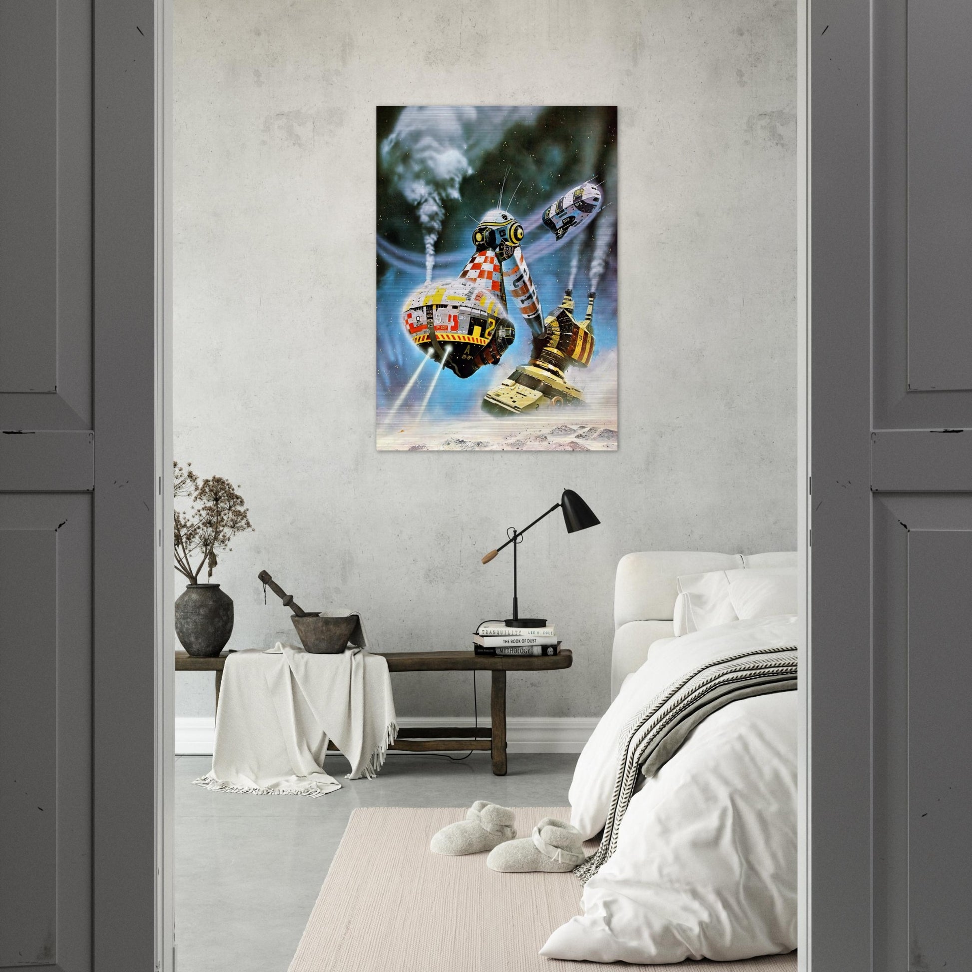 Chris Foss - Chris Foss Brushed Aluminum Print - 70x100 cm / 28x40 inches | Chris Foss Aluminum Print | Chris Foss Prints