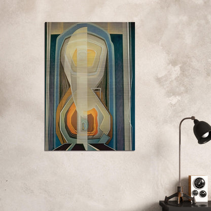 Abstract Painting #20 - 1942 - Lawren Harris Brushed Aluminum Print - 70x100 cm / 28x40 inches | Lawren Harris Aluminum Print | Lawren Harris Prints