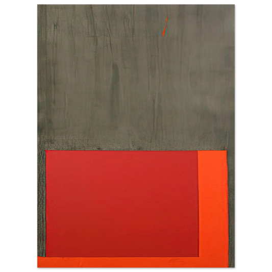 John Hoyland - 4.5.68 - 1968  75x100 cm / 30x40inches Fine Art Poster