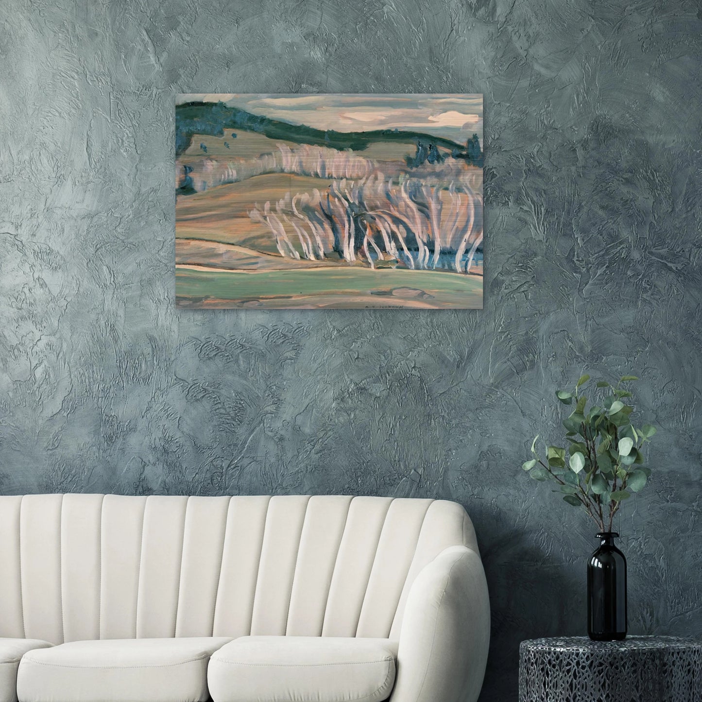Spring, Caribou Country - 1949 - A.Y. Jackson Brushed Aluminum Print - 70x100 cm / 28x40 inches | A.Y. Jackson Aluminum Print | A.Y. Jackson Prints