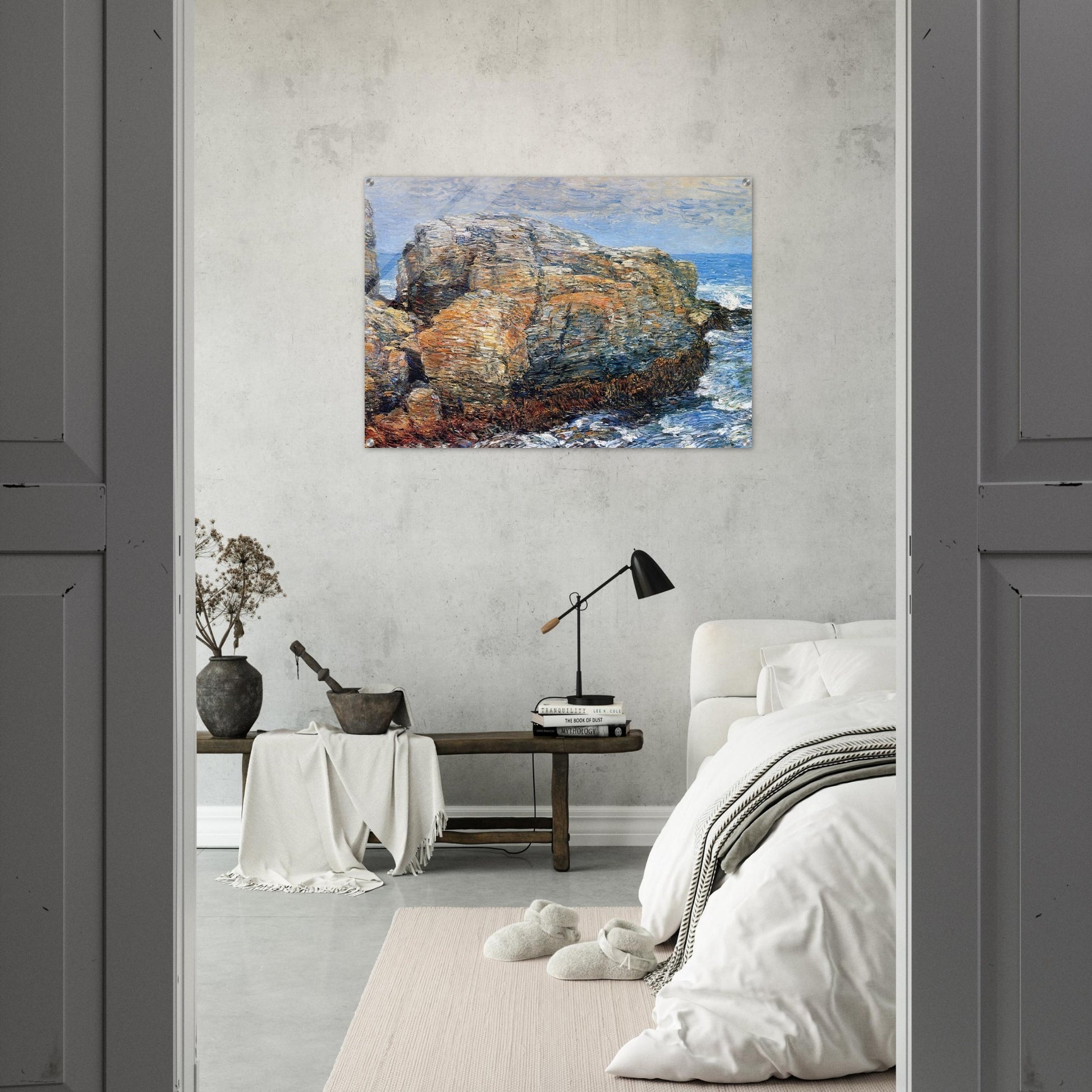 Sylph's Rock - Childe Hassam Acrylic Print - 70x100 cm / 28x40″ inches | Childe Hassam Wall Art | Childe Hassam Prints
