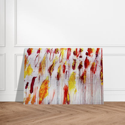Lepanto, Part IV - Cy Twombly Brushed Aluminum Print - 70x100 cm / 28x40 inches | Cy Twombly Aluminum Print | Cy Twombly Prints