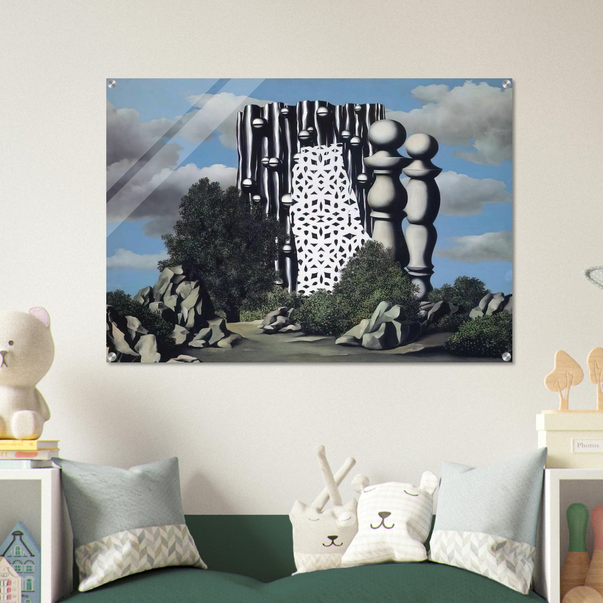 ANNUNCIATION 1930 - Rene Magritte Acrylic Print - 70x100 cm / 28x40″ inches