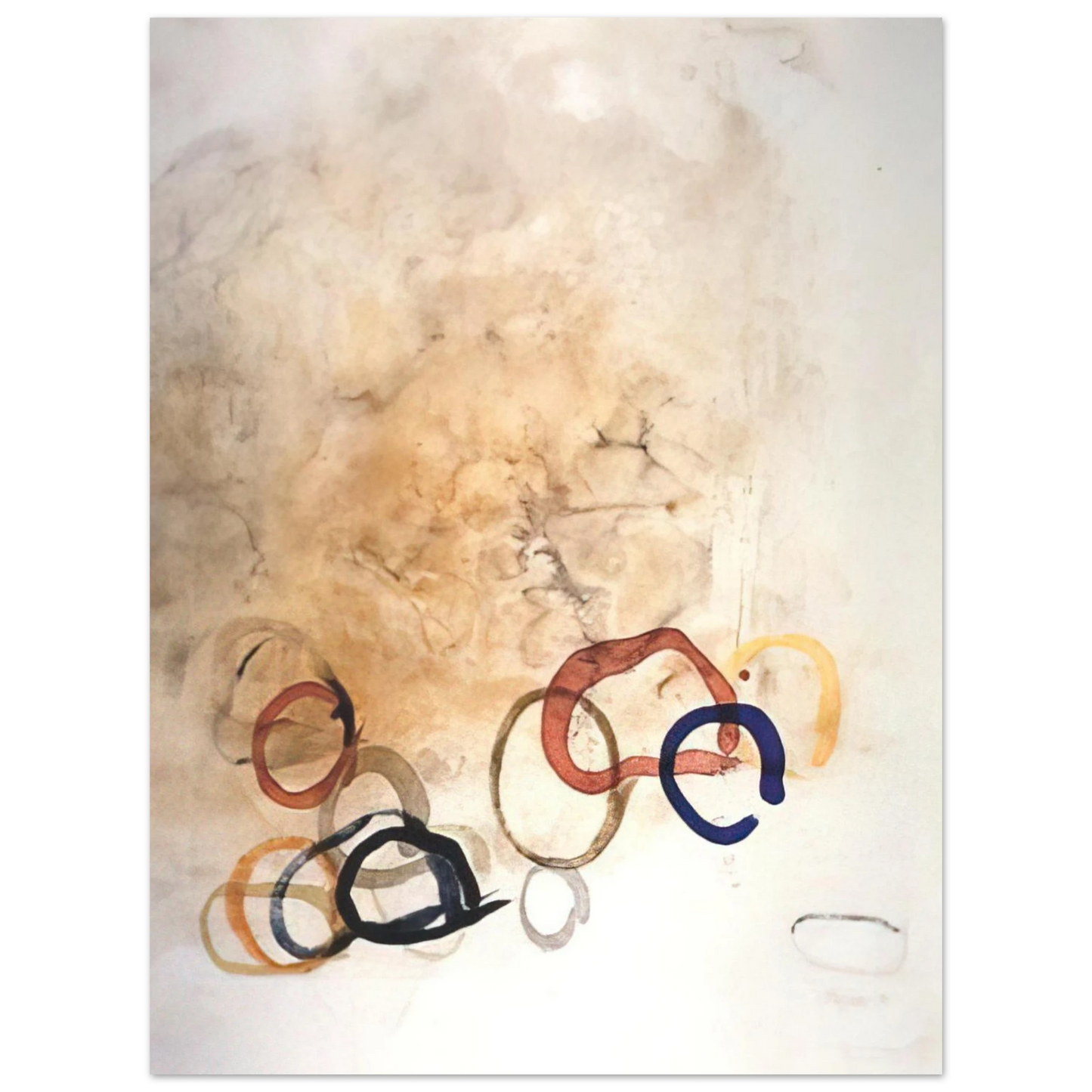 John Cage - 11 Stones - 1989  75x100 cm / 30x40inches Fine Art Poster