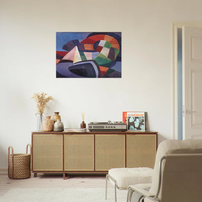 Synchromy - 1915 - Morgan Russell Brushed Aluminum Print - 70x100 cm / 28x40 inches | Morgan Russell Aluminum Print | Morgan Russell Prints