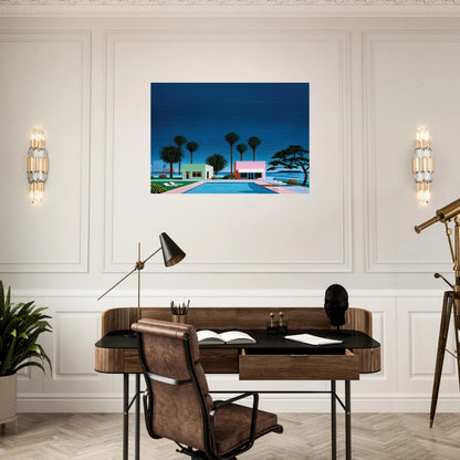 Pacific Breeze - Hiroshi Nagai Brushed Aluminum Print - 70x100 cm / 28x40 inches | Hiroshi Nagai Aluminum Print | Hiroshi Nagai Prints