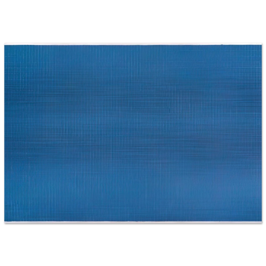 Night Sea - Agnes Martin Brushed Aluminum Print - 70x100 cm / 28x40 inches | Agnes Martin Aluminum Print | Agnes Martin Prints