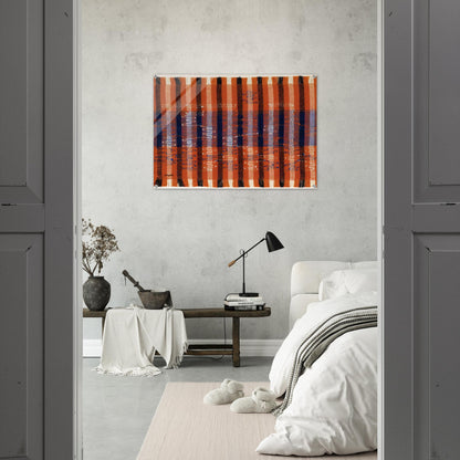 INTERSECTING 1962 - Anni Albers Acrylic Print - 70x100 cm / 28x40″ inches | Anni Albers Wall Art | Anni Albers Prints
