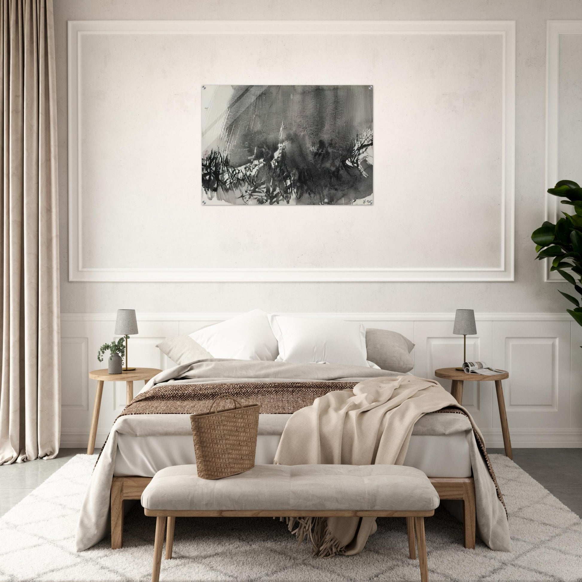 UNTITLED 1963 - Chu teh Chun Acrylic Print - 70x100 cm / 28x40″ inches
