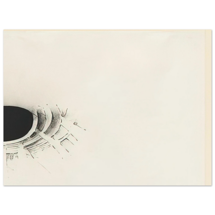 Lee Bontecou - UNTITLED 1960 1  75x100 cm / 30x40inches Fine Art Poster