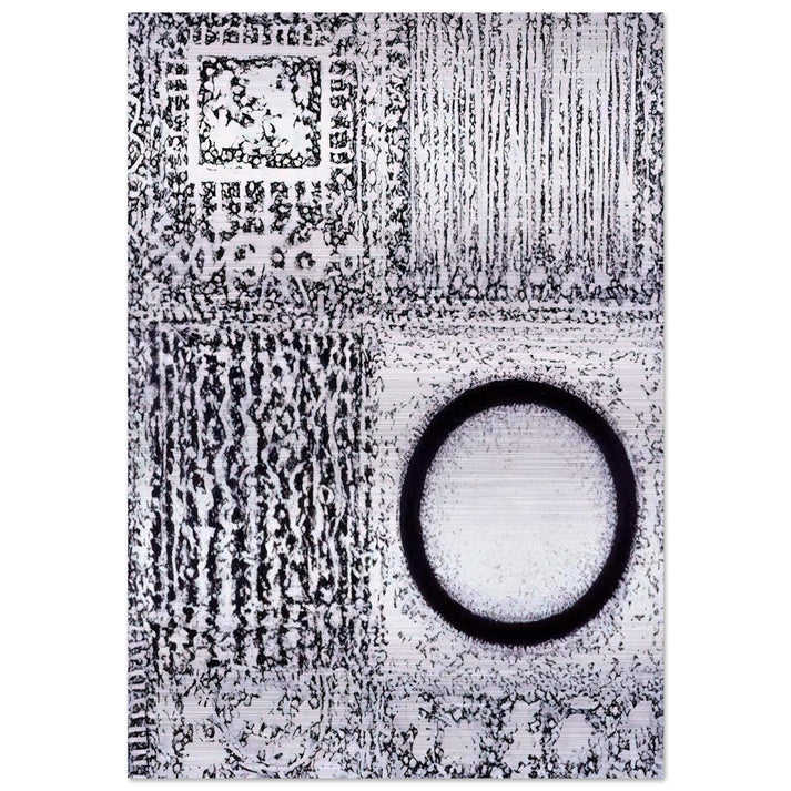 Circle by the Falling Waters - 1980 - Richard Pousette-Dart Brushed Aluminum Print - 70x100 cm / 28x40 inches | Richard Pousette-Dart Aluminum Print | Richard Pousette-Dart Prints