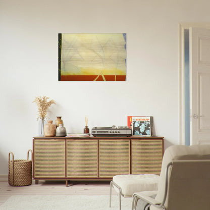 Rights Of Man 6 - 1988 - Ronnie Landfield Brushed Aluminum Print - 70x100 cm / 28x40 inches | Ronnie Landfield Aluminum Print | Ronnie Landfield Prints