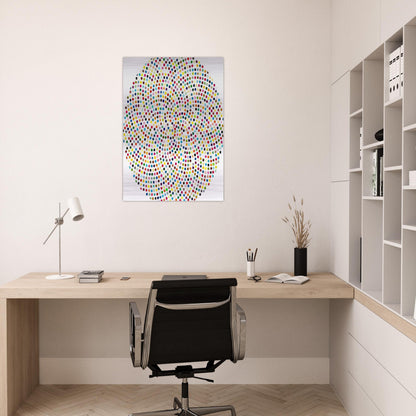 VALIUM - Damien Hirst Brushed Aluminum Print - 70x100 cm / 28x40 inches | Damien Hirst Aluminum Print | Damien Hirst Prints