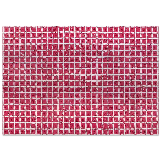 Tabula - 1976 - Simon Hantai Brushed Aluminum Print - 70x100 cm / 28x40 inches | Simon Hantai Aluminum Print | Simon Hantai Prints