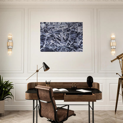 TOWNSCAPE PL 1970 0 - Gerhard Richter Brushed Aluminum Print - 70x100 cm / 28x40 inches | Gerhard Richter Aluminum Print | Gerhard Richter Prints
