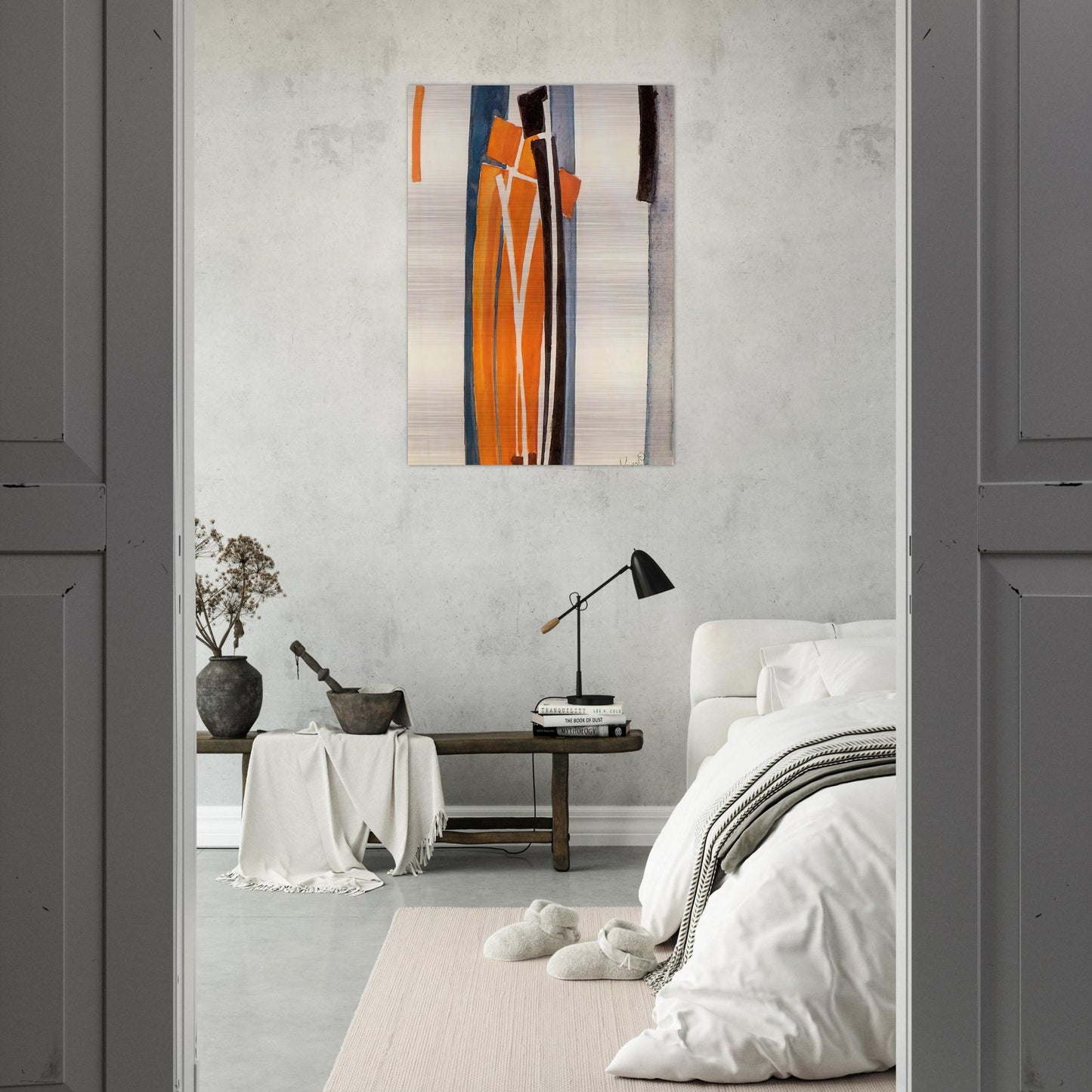 Drawings of curves - Frantisek Kupka Brushed Aluminum Print - 70x100 cm / 28x40 inches | Frantisek Kupka Aluminum Print | Frantisek Kupka Prints