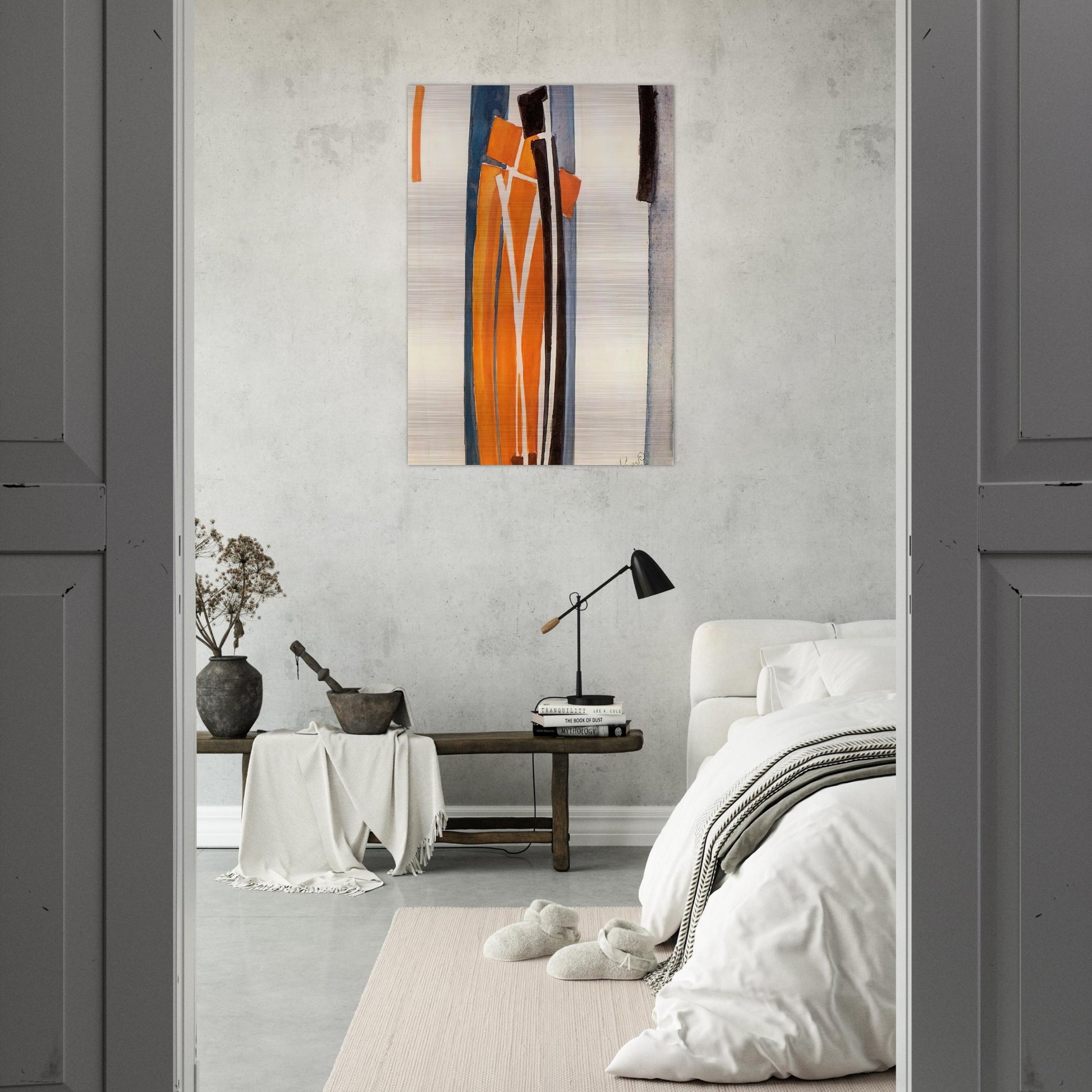 Drawings of curves - Frantisek Kupka Brushed Aluminum Print - 70x100 cm / 28x40 inches | Frantisek Kupka Aluminum Print | Frantisek Kupka Prints