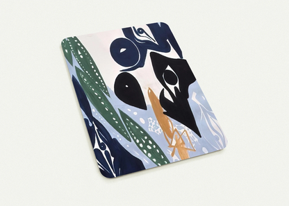 Hellblau im Licht - 1965 By Ernst Wilhelm Nay Pack of 10 Post Cards | Ernst Wilhelm Nay Post Cards | A6 (10.5 x 14.8 cm) - 4.1 x 5.8 inches