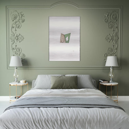 PAGES 10 1989 - Robert Mangold Brushed Aluminum Print - 70x100 cm / 28x40 inches | Robert Mangold Aluminum Print | Robert Mangold Prints