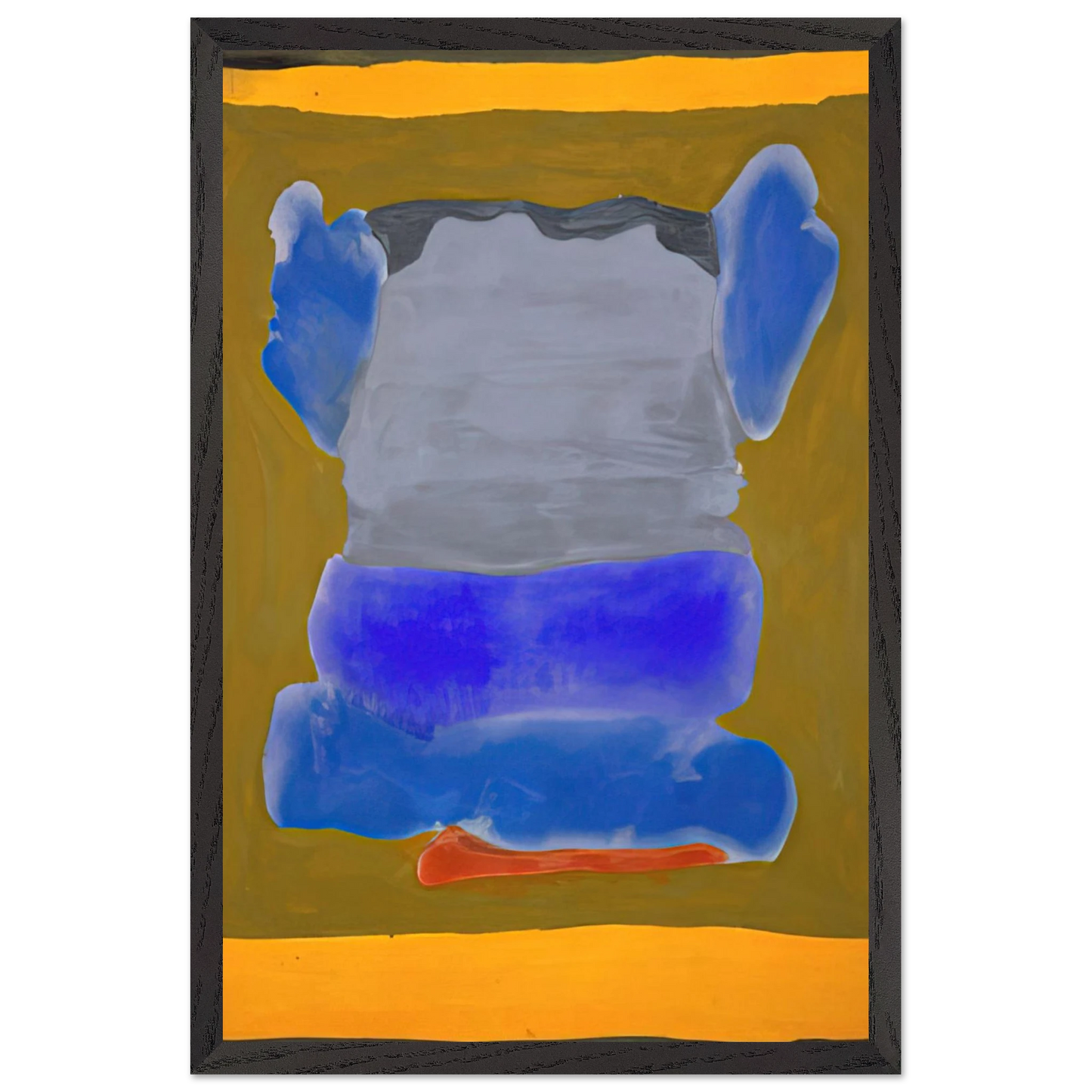 Helen Frankenthaler - Buddha s Court - 1964 Wall art - 30x45 cm / 12x18 inches - Fine Art Poster-canvas - -