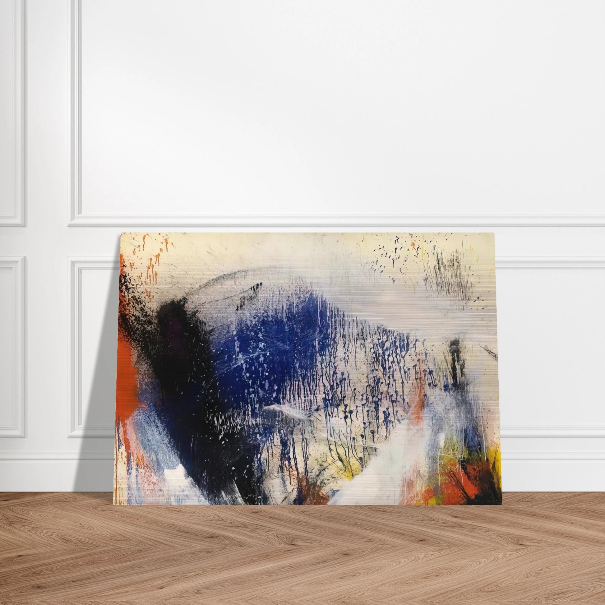 Untitled - 1960 - Norman Bluhm Brushed Aluminum Print - 70x100 cm / 28x40 inches | Norman Bluhm Aluminum Print | Norman Bluhm Prints
