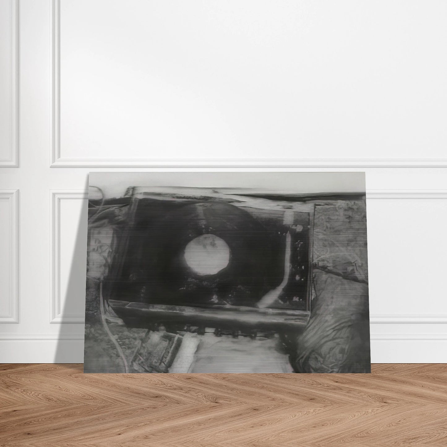 RECORD PLAYER 1988 - Gerhard Richter Brushed Aluminum Print - 70x100 cm / 28x40 inches | Gerhard Richter Aluminum Print | Gerhard Richter Prints