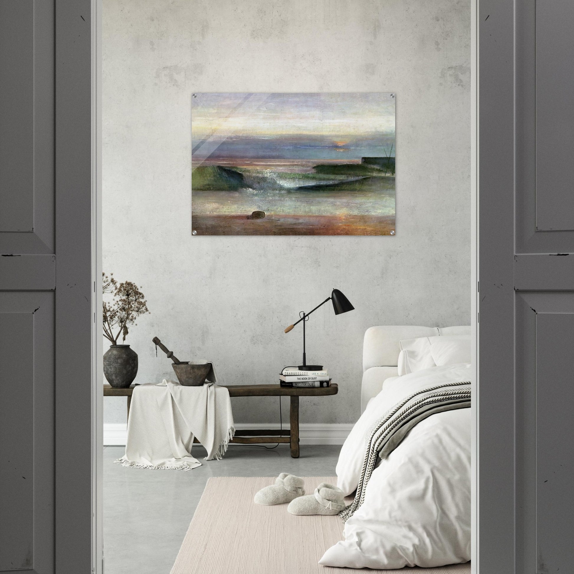 THE WAVE 1944 - Victor Pasmore Acrylic Print - 70x100 cm / 28x40″ inches