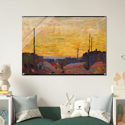 BURNED OVER LAND 1916 - Tom Thomson Acrylic Print - 70x100 cm / 28x40″ inches