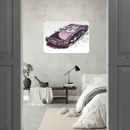Syd Mead - Syd Mead Acrylic Print - 70x100 cm / 28x40″ inches