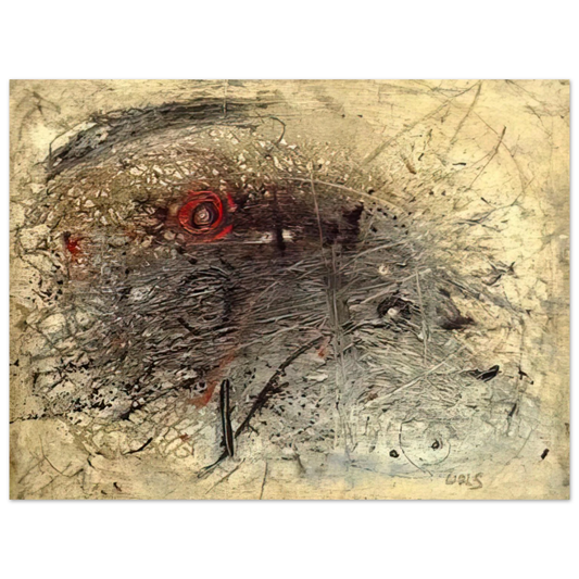 Wols - Untitled 6 - Tachisme  75x100 cm / 30x40inches Fine Art Poster