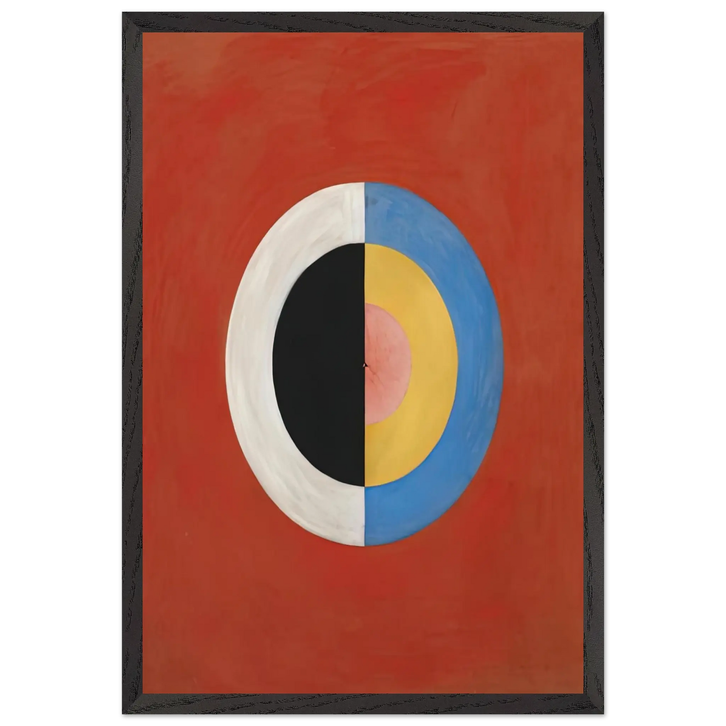 Hilma af Klint - THE SWAN NO 17 1915 0 Wall art - 15x20 cm / 6x8 Inches - Fine Art Poster - -