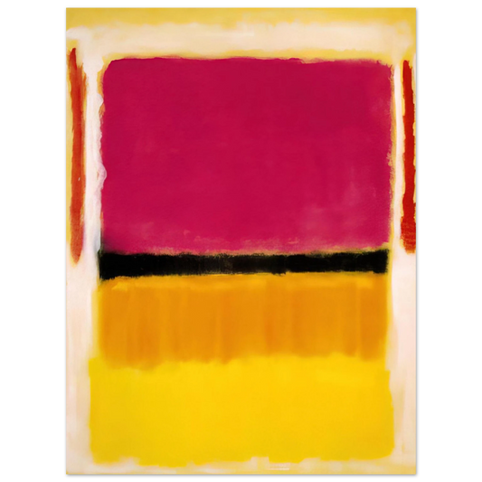 Mark Rothko - Violet, Black, Orange, Yellow on White and Red - 1949 Wall Art - 21x29.7 cm / 8x12" - Fine Art Poster - -