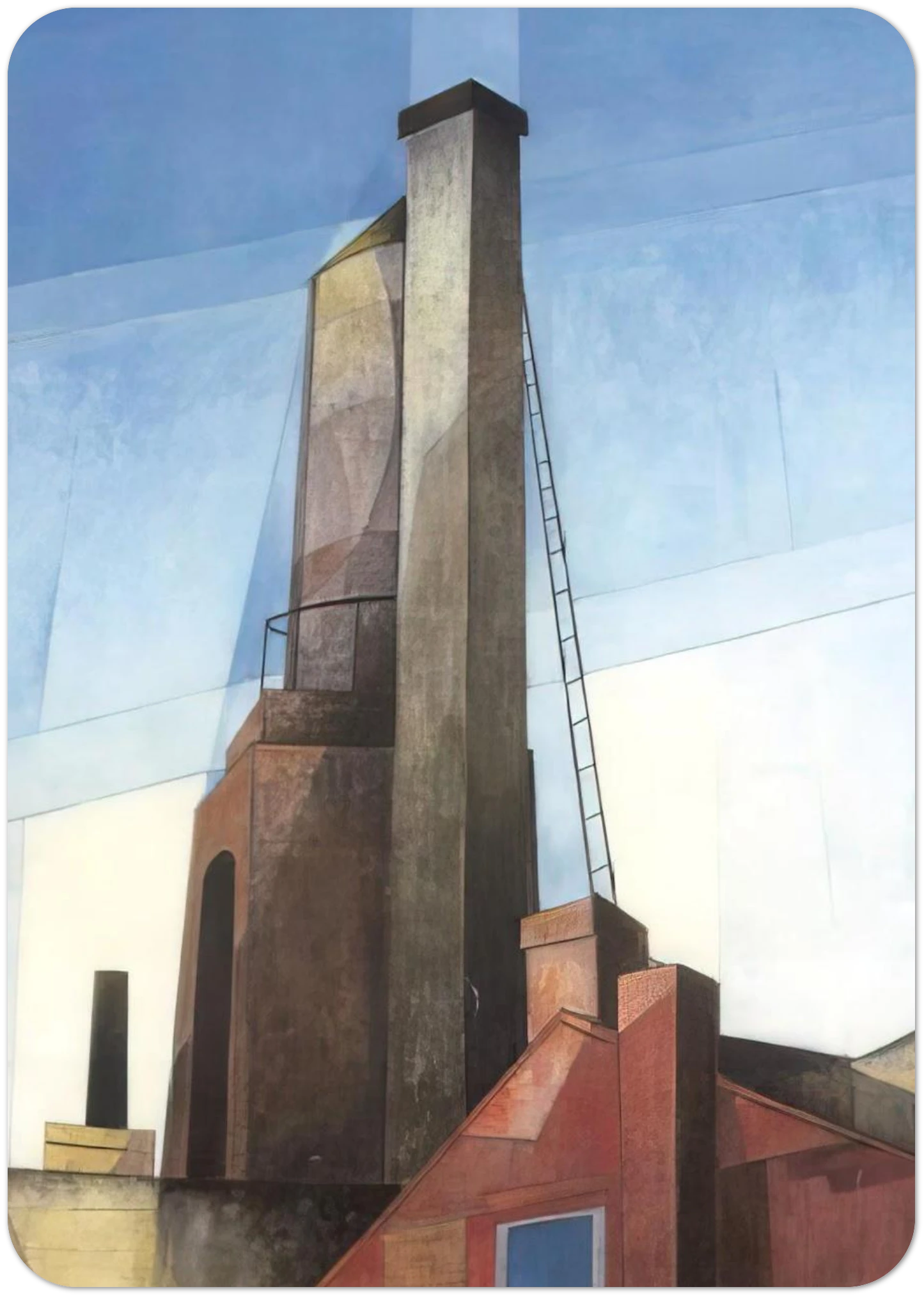 Aucassin and Nicolette - 1921 By Charles Demuth Pack of 10 Post Cards | Charles Demuth Post Cards | A6 (10.5 x 14.8 cm) - 4.1 x 5.8 inches