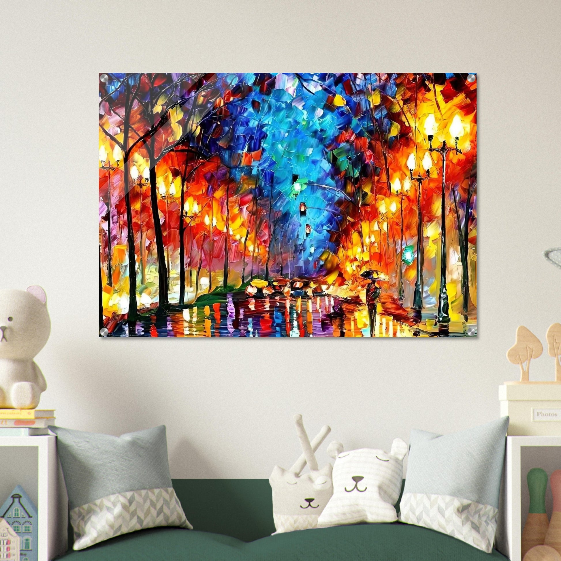 Leonid Afremov - Leonid Afremov Acrylic Print - 70x100 cm / 28x40″ inches | Leonid Afremov Wall Art | Leonid Afremov Prints