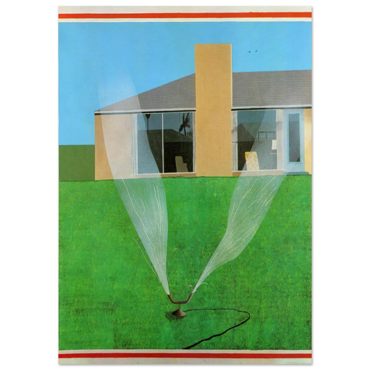 David Hockney - David Hockney Wall art - 13x18 cm / 5x7 inches - Fine Art Poster-canvas - -