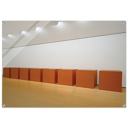 Untitled - 1971 - Donald Judd Acrylic Print - 70x100 cm / 28x40″ inches