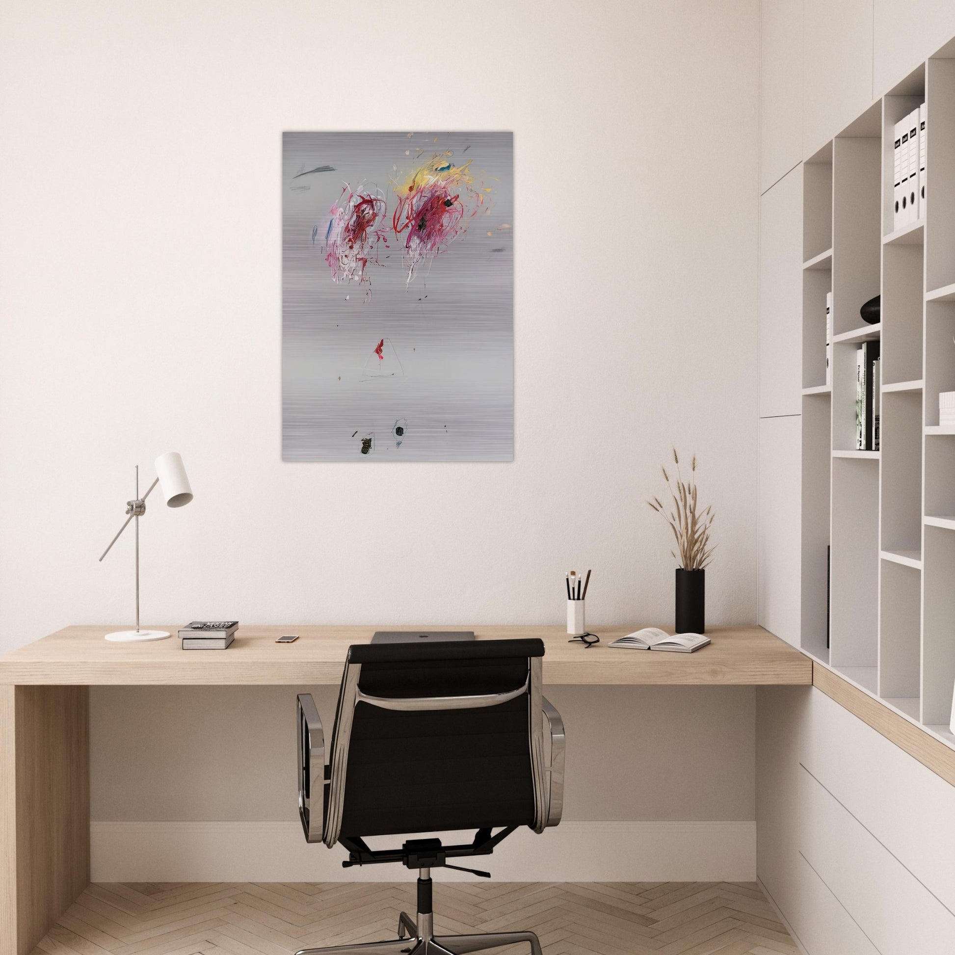 Nine Discourses on Commodus, Part IV - Cy Twombly Brushed Aluminum Print - 70x100 cm / 28x40 inches | Cy Twombly Aluminum Print | Cy Twombly Prints