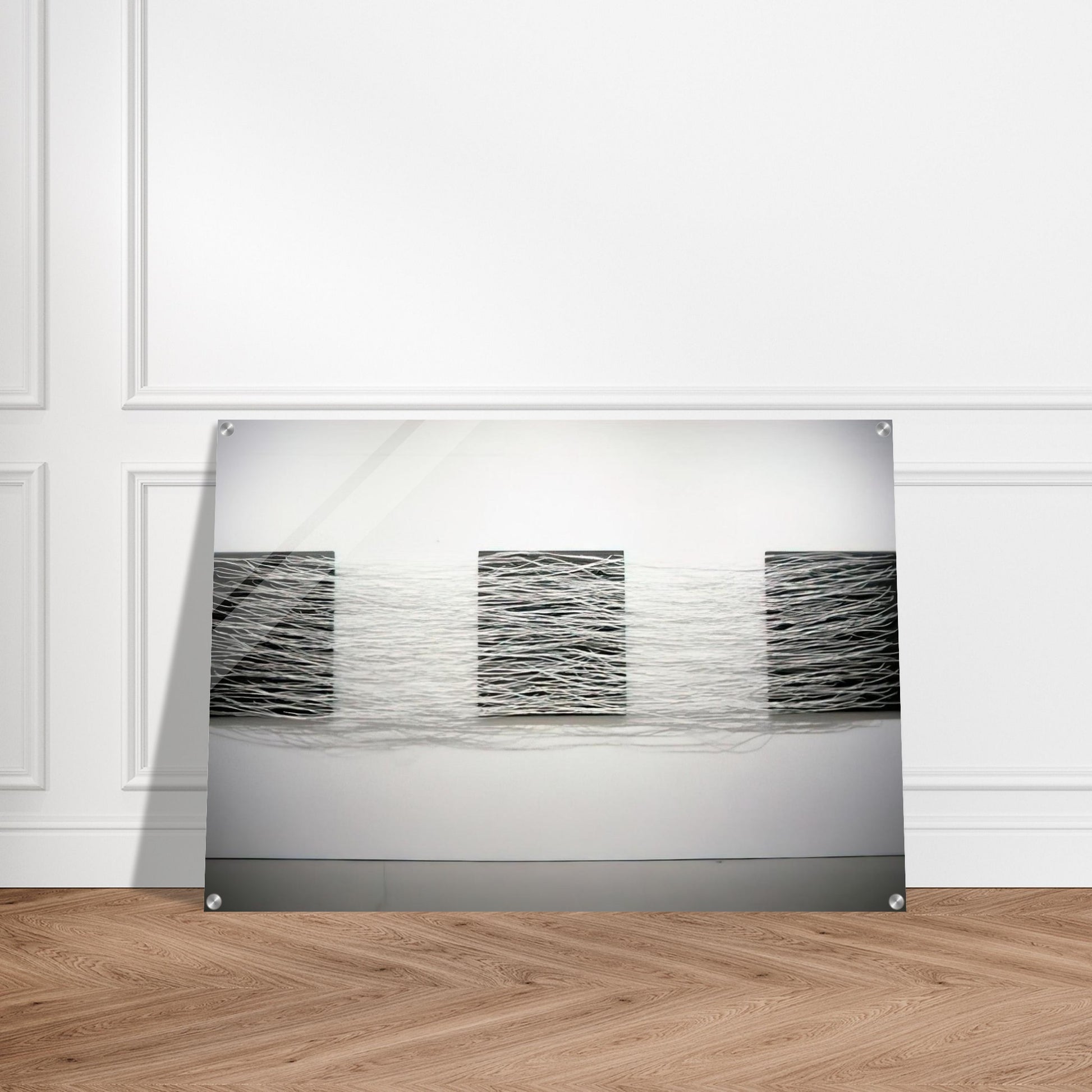 METRONOMIC IRREGULARITY II 1966 - Eva Hesse Acrylic Print - 70x100 cm / 28x40″ inches