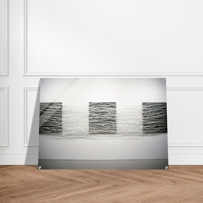 METRONOMIC IRREGULARITY II 1966 - Eva Hesse Acrylic Print - 70x100 cm / 28x40″ inches