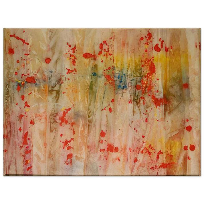 Sam Gilliam - Red April  75x100 cm / 30x40inches Fine Art Poster