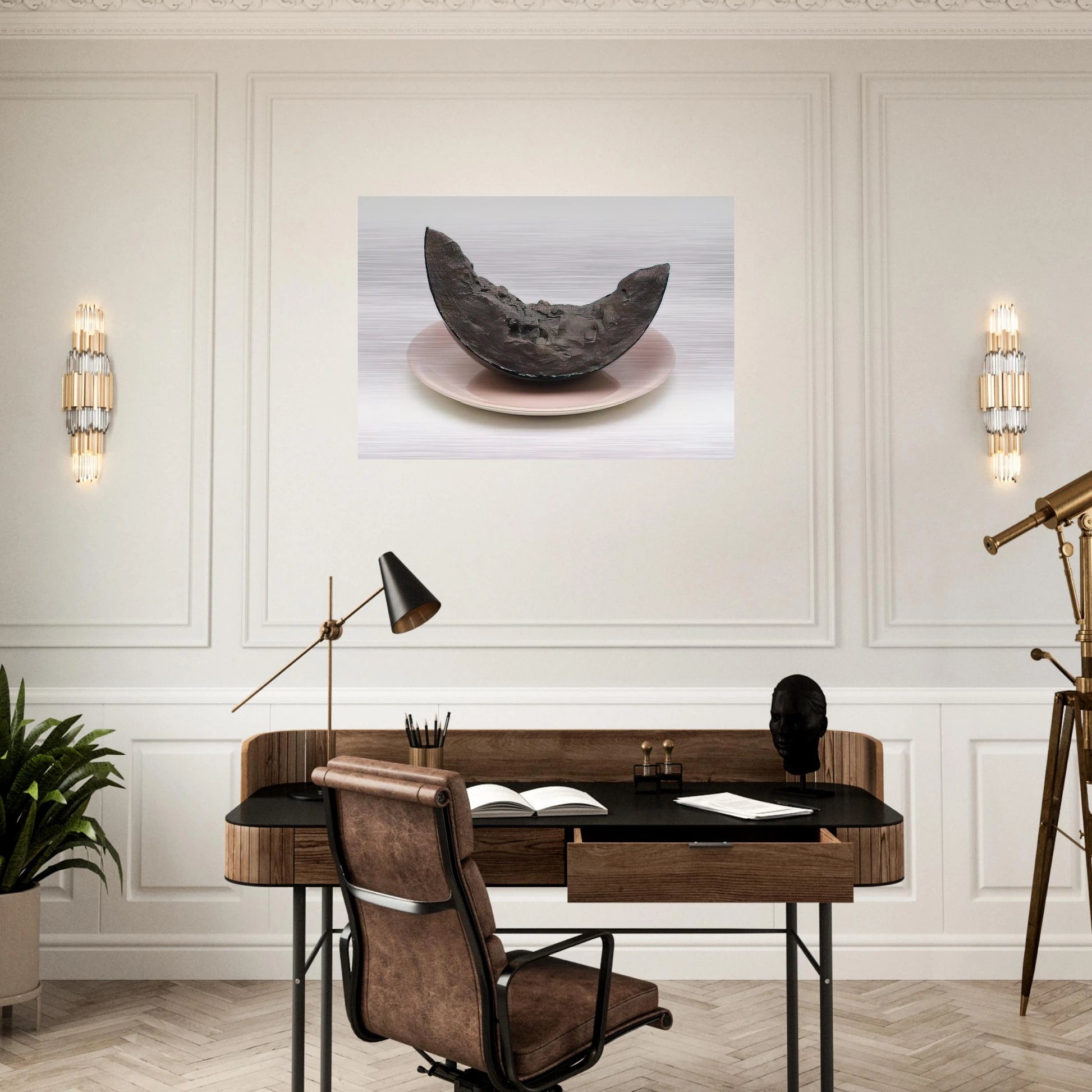 Big Mouth - Pop Art - Billy Apple Brushed Aluminum Print - 70x100 cm / 28x40 inches | Billy Apple Aluminum Print | Billy Apple Prints